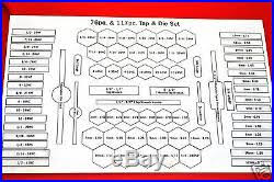 Snap On Tools Tdtdm117a 117 Pc Metric Tap And Die Set Drill