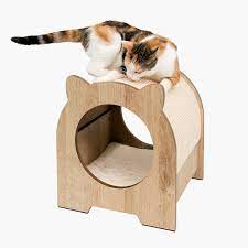 Vesper Minou High Quality Bench Scratcher And Hideout Catit Uk