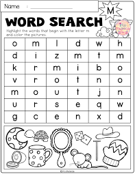 This Resource Is Perfect For Preschool Kindergarten And First Graders There Are 3 Pages Free Alphabet Wo Alphabet Words Alphabet Homework Alphabet Worksheets
