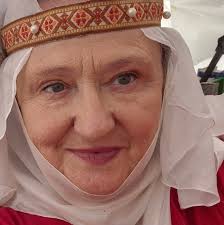 My Dad Paddy Cull and his sister Esther (Saint Bernards ) enjoying the  craic at a family christening in Littlehampton , Sussex 1987