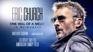 Milwaukee, who's ready to put a drink in your hand this Memorial Day  Weekend? Eric Church is coming to American Family Field