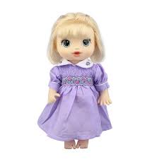 2023 Fashion dresses for 12 Inch 30CM baby alive doll Toys Crawling Doll  accessories