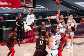 The nuggets average 115.1 points per game against the trail blazers' 116.1, amounting to 3.2 points over the contest's point total of 228. Hvv4qce31flq0m