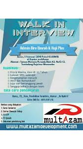 Untuk mencari lowongan kerja terbaru april 2021 bagi lulusan smp, sma smk sederajat, diploma, hingga s1. Info Lowongan Kerja Wonosobo