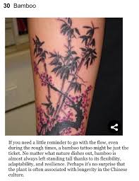Bamboo Tattoo And Its Meaning Bamboo Tattoo Tattoos Tattoos That Mean Something
