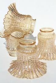 Instead of painting it i'm just going to let it rust. Vintage Replacement Glass Lamp Shades