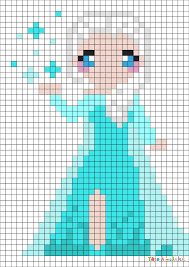 Feb 20, 2021 · et ce n'est qu'une infime partie des images disponibles dans happy color. Pixel Art Princesse La Reine Des Neiges Par Tete A Modeler