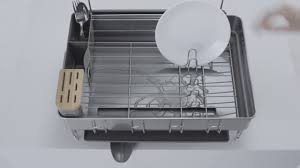 From the official argos store on ebay ireland. Simple Human Steel Frame Dish Rack Kt1154 Youtube