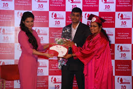 Create an identity of your own with glow & lovely careers. Asin Arun Srinivas Vice President Skincare Hindustan Unilever Award Fair Lovely Scholarship 2012 To A Proud Winner 1 Bollywood Page3