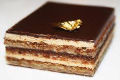 Recette De Opera Biscuit Joconde Creme Au Beurre Cafe Et Ganache Chocolat Facile Recette Recette Gateau Opera Creme Au Beurre Cafe Ganache Chocolat Facile