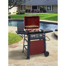 Burners are constructed of ceramic material, ensuring even cooking. Home Depot Brinkmann 2 Burner Grills Vtwctr