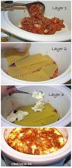 Slow Cooker Lasagna Recipe Food Recipes Cooker Recipes