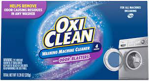 To get your washer clean, use one pouch of oxiclean every week for three weeks. Amazon Com Oxiclean Washing Machine Cleaner With Odor Blasters 4 Count Health Personal Care