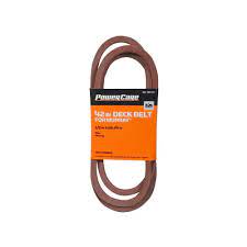 This belt is easy to replace and you don't need to remove the deck, just some plastic covers. Murray 42 In Tractor Deck Belt Hd37x88ma The Home Depot