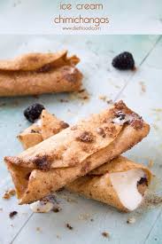 Brush each star with butter (or pour butter over stars and toss to coat evenly) and sprinkle each with the cinnamon sugar mixture (back and front). Ice Cream Chimichangas Diethood