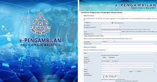 The force is a centralised organisation with responsibilities ranging from traffic control to intelligence gathering. Permohonan Jawatan Kosong Polis 2020 E Pengambilan Pdrm