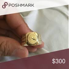 18k Gold Mercedes Benz Ring Gold Mercedes 18k Gold Rings