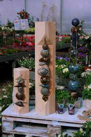 Stehle Ceramic Art Sculpture Garden Pottery Pottery Art