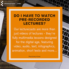 Studying Online Isn T Just Watching Lectures From The Comfort Of Your Own Home Our Lecturecasts Are Designed Specifically Learning Resources Just Video Open Book
