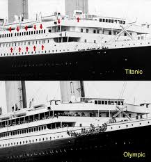The reason behind people thinking that the ship is not really titanic takes us back to the 20th september 1911 when the olympic collided with the hms hawke just off the coast of the isle of wight. Meriadec Villers On Twitter Differences Between Olympic And Titanic The Sisters Ships For Those Who Don T Know It And For The Last 2 Pictures Look At The End Of B Deck The Open Part