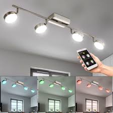 1.371 angebote zu led deckenstrahler 6 flammig im lampen & leuchten preisvergleich. Smart Rgb Led Deckenleuchte Mit Farbwechsel