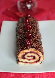 Buche Facon Foret Noire Light Foret Noire Recette Buche De Noel Light