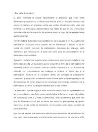 La democracia directa es un ámbito de suma cero. Que Es Democracia Participacion Publica Democracia