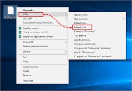 How To Extract Files From An Archive In Windows