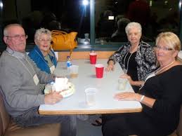 Steve Winegar, Nancy (Dufour) Hillenburg, Bonnie (Kildow) Phillips, Barb  Rees