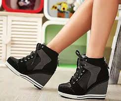 Women's platform sneakers wedges high top lace up shoes increase fashion sneakers for womens girls. Sneaker Heels High Heel Sneakers Platform High Heel Shoes Sneaker Heels