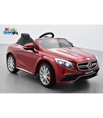 Mercedes S63 Noir Metallise 12 Volts Electrique Pour Enfant 12 Volts