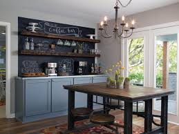 31. rustic chalkboard kitchen accent
