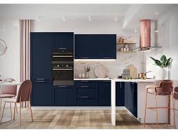 Retrouvez notre offre cuisine complète au meilleur prix sur rue du commerce avec du stock des services et la livraison rapide. Cuisine Complete Volieta 2 40m Bleu Navy Bobochic