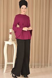 Modamerve Kol Firfirli Tesettur Gomlek Modelleri Moda Stilleri The Dress Gomlek