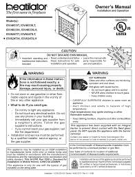 Let the fire roar with the icon in the room. Heatilator Gas Fireplace Idv4833ih Owner S Manual Pdf Download Manualslib