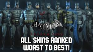An arkham city skin is also available for harley quinn; Batman Arkham City All Skins Ranked Worst To Best Youtube