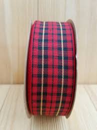 Black And White Plaid Ribbon Walmart Plaid Ribbon Double Sided Ribbon Christmas Ribbon 1 5 X 15 Yd Ribbon By The Yd Red And Black Plaid Ribbon Ho Gifts Gifts For Women Etsy
