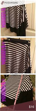 Wet Seal Double Black White Striped Skirt Nwt Nwt White Striped Skirt Clothes Design Black And White