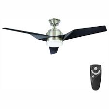 This beautiful and affordable ceiling fan comes with a 3 speed reversible motor, 5 reversible fan blades, and a light kit. Brioschi Ceiling Fan Light Kit 54 In Led Indoor Brushed Nickel Remote Control Ebay