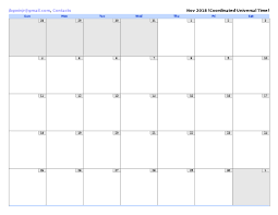 Google Calendar November 2018 Print Calendar Calendar Google Calendar