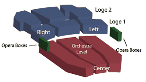 Seating Chart Macky Auditorium Concert Hall University