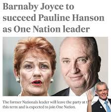 Pauline couldn't find leadership material in her own party.