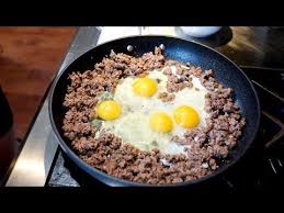 Ground Beef And Eggs Breakfast Clouds Perfect Instantpot Rice Recipe Youtube Rice Recipes Ground Beef Recipes Ground Beef