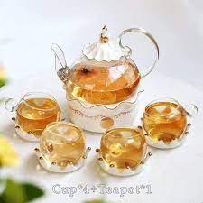 Millie Glass Tea Set In 2021 Glass Tea Set Glass Tea Tea Pots
