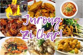 Jurong Zi Char Pork Ribs Sweet Potato Leaves Seafood Restaurant
