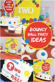 2nd Birthday Theme Ideas For Boy A Bouncy Ball Themed Boy S 2nd Birthday Party Spaceships And Laser Beams Bubble Birthday Parties Bouncy Ball Birthday Ball Theme Birthday