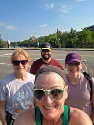 Up and at em! Let's go! Humid this morning, but got it done!