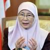 Kepulangan motoked timbalan perdana menteri dato' seri dr wan azizah binti wan ismail bersama menteri wilayah & menteri. 1