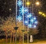 Best Popular Outdoor Decoration 3D LED Street Poles Motif ...