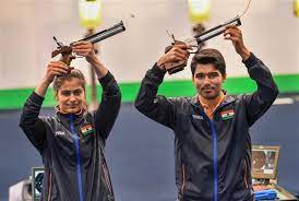 Jun 27, 2021 · indian shooters saurabh chaudhary and manu bhaker won silver medal in the 10m air pistol mixed team event at the issf shooting world cup in osijek, croatia on saturday. Issf World Cup Sensational Saurabh Chaudhary Manu Bhaker Shoot 10m Mixed Pistol Gold